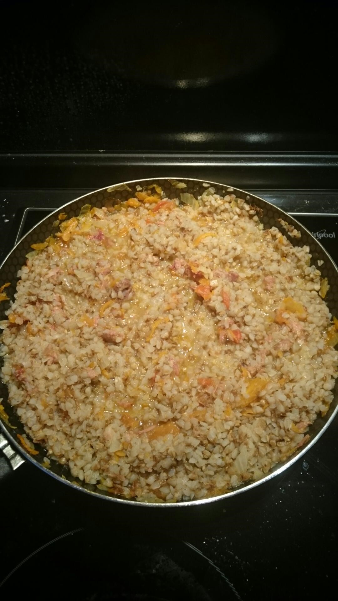 Гречка с тушенкой пошаговый рецепт с Гречка с тушенкой пошаговый рецепт с