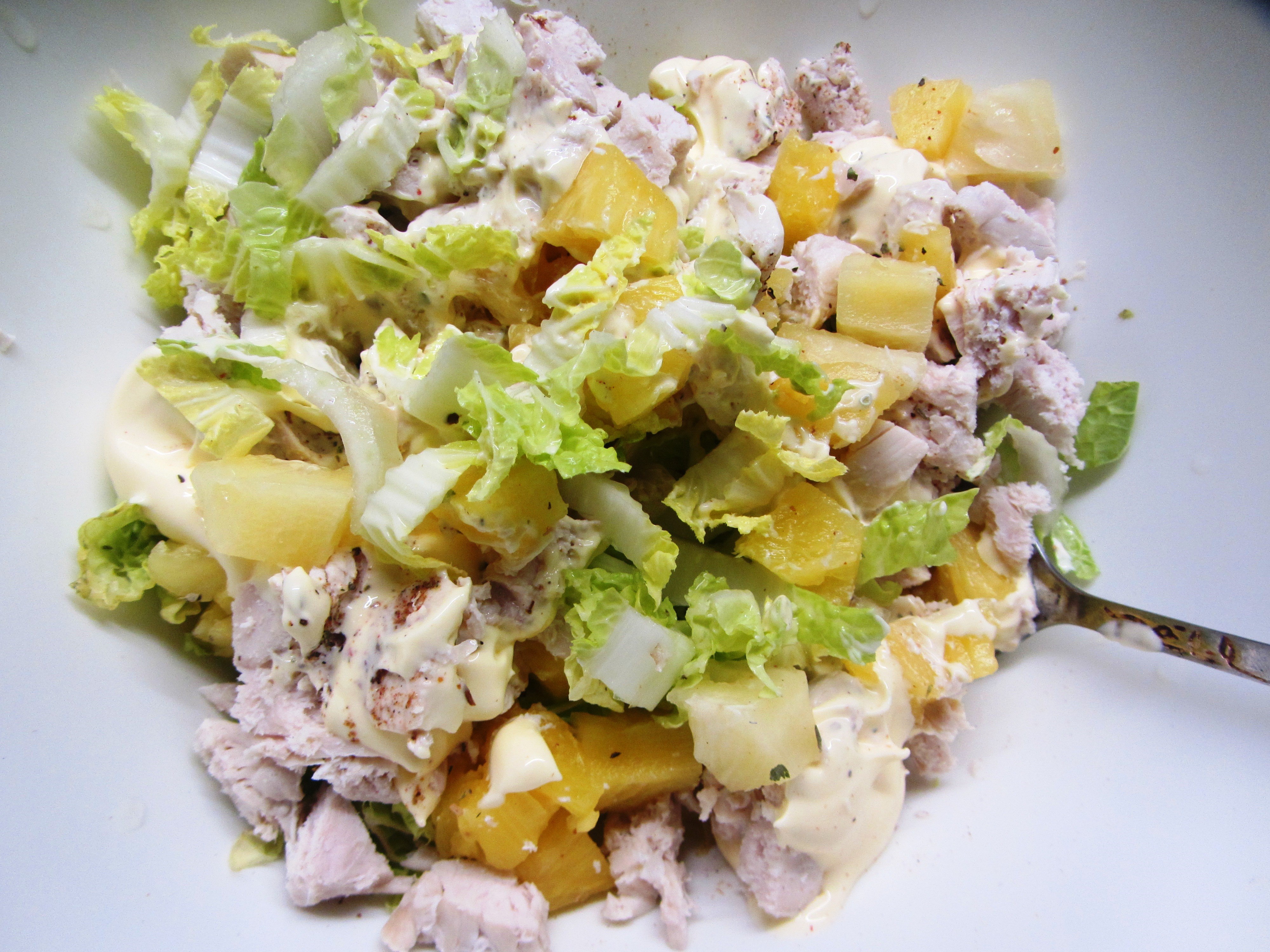 Рецепт салата ананас с курицей и пекинской капустой рецепт с Рецепт салата ананас с курицей и пекинской капустой рецепт с