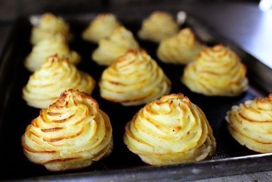 Картофель «Герцогиня», запеченный в духовке