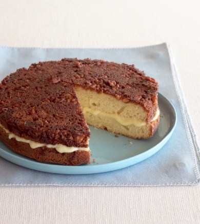 Кекс с грецкими орехами