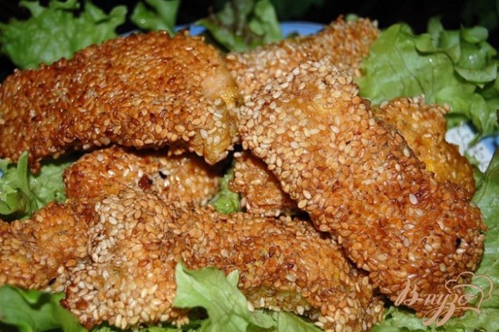 Куриные наггетсы с панировкой из свежего хлеба