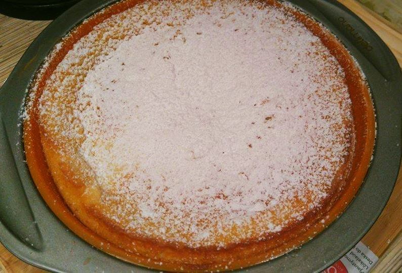 Пирог с лимоном и сыром Филадельфия