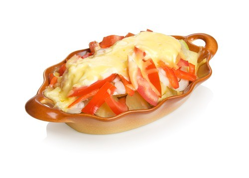 Картофель с перцем
