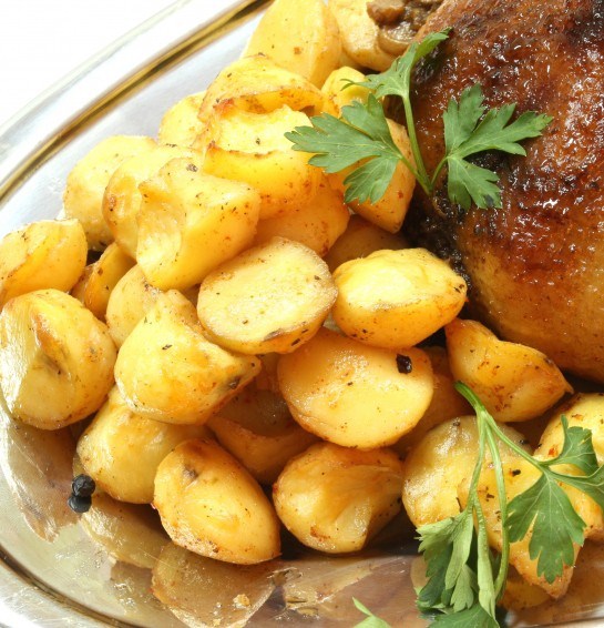 Пряный запеченный картофель