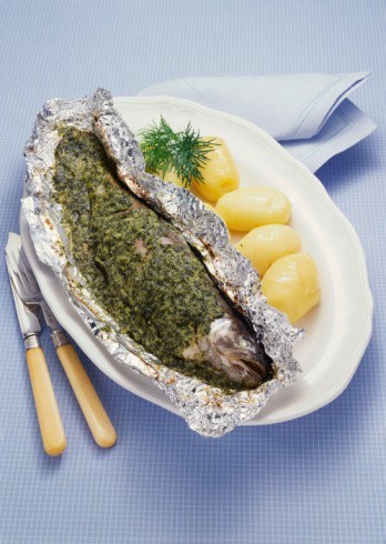 Форель по-сербски