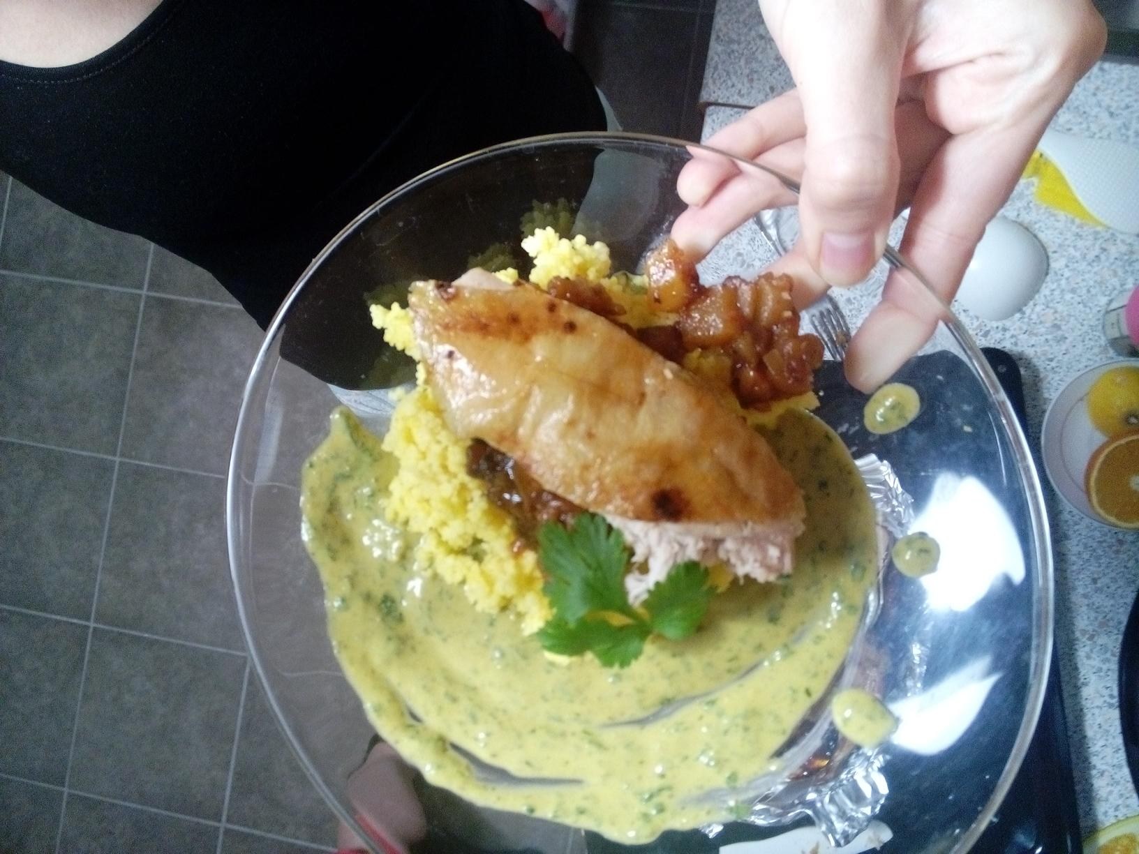 Цыпленок по-маррокански