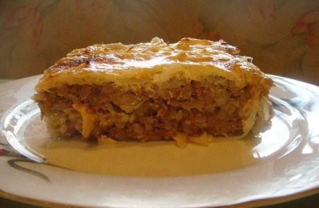 Капустная лазанья