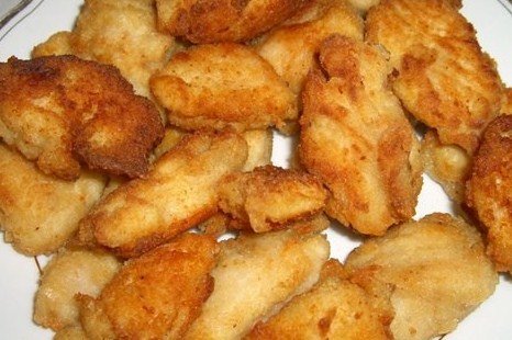 Куриные наггетсы с карри