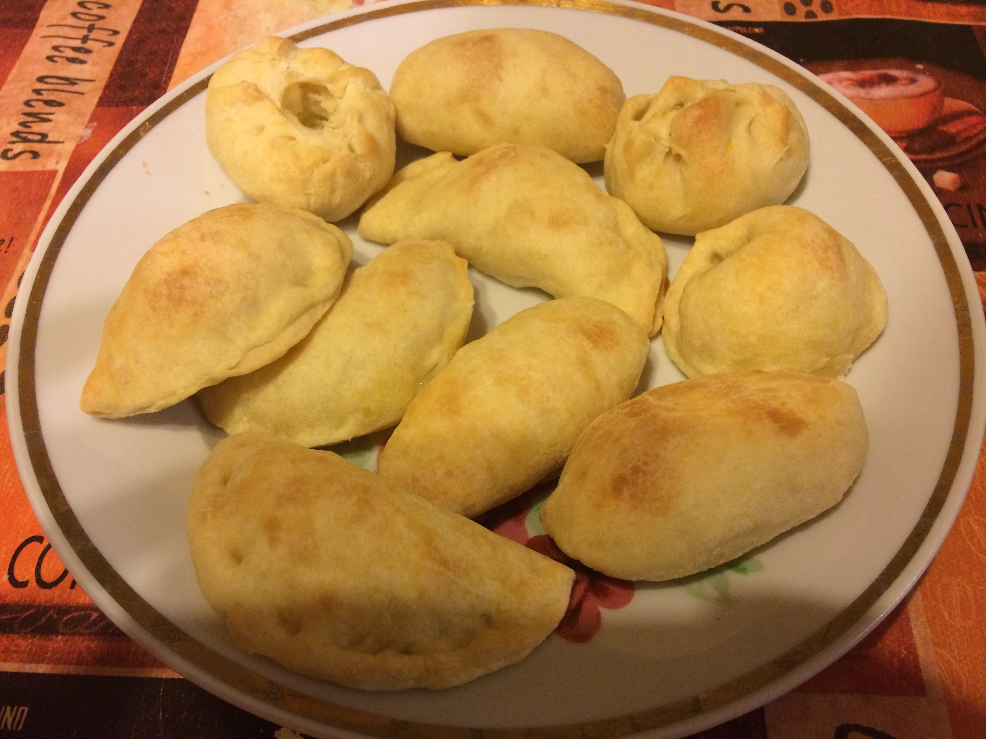 «Французские» пирожки с капустой