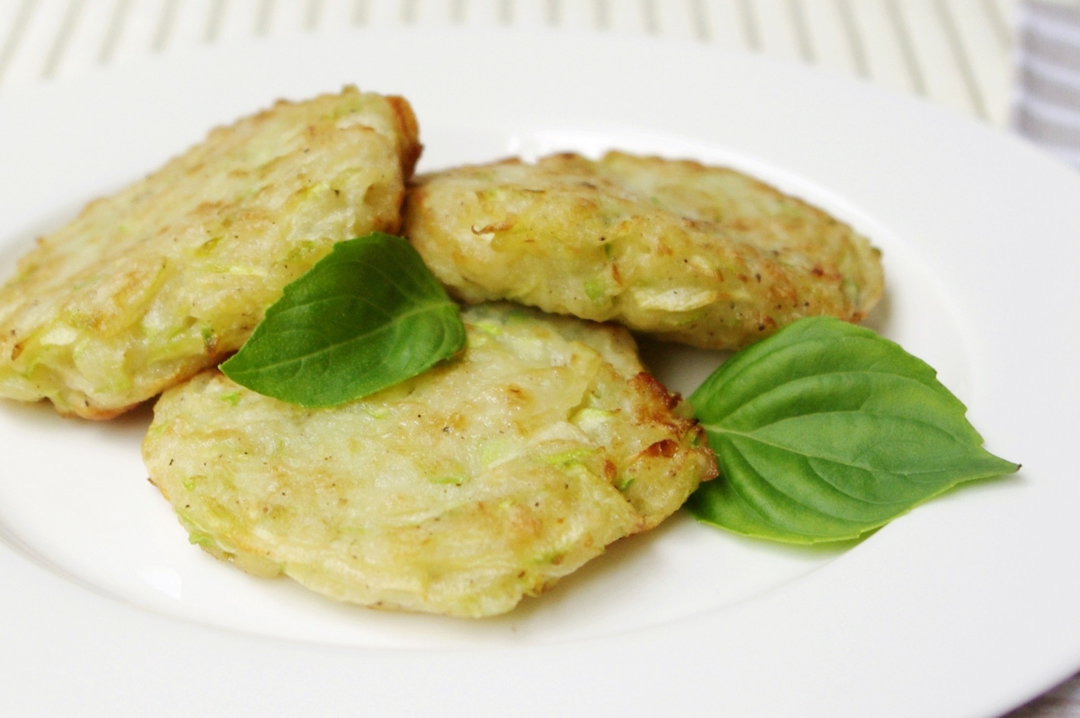 Кабачковые оладьи