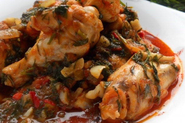 Чахохбили с курицей