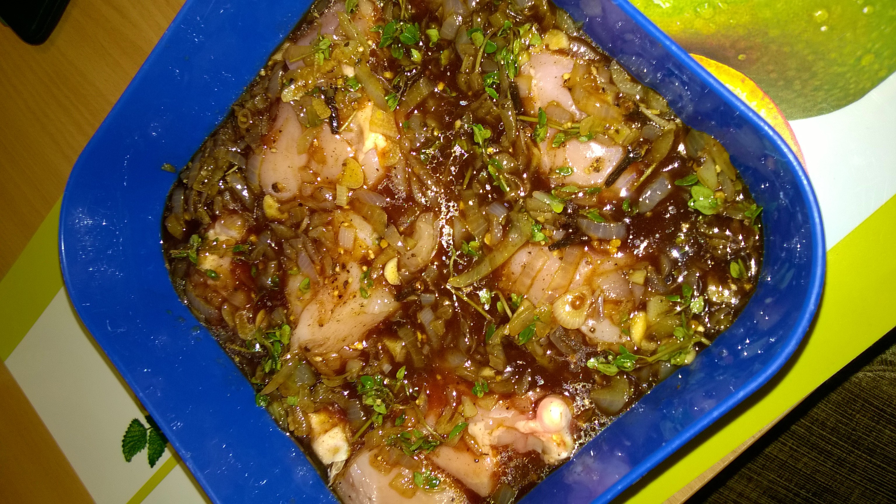 Пряный маринад со специями для мяса на гриле