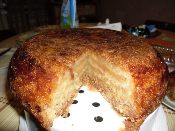 Насыпной яблочный пирог «Венгерский»