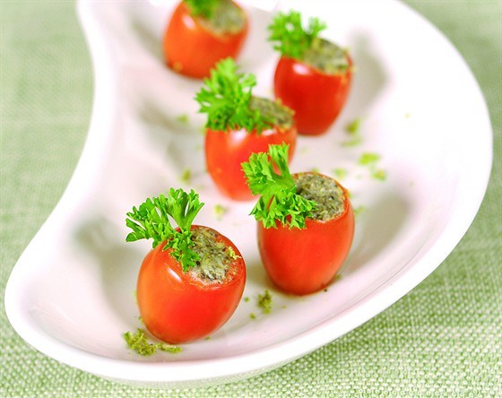 Фаршированные зеленые помидоры, пошаговый рецепт на ккал, фото, ингредиенты - Simona
