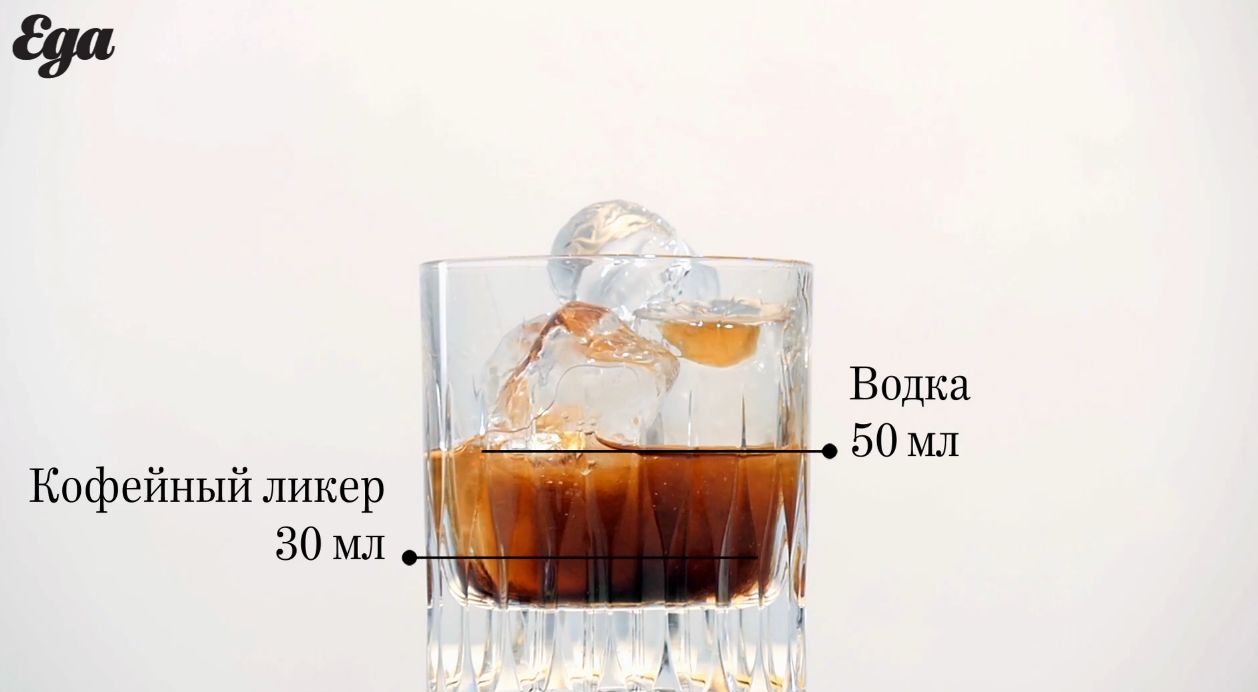 Коктейль «Белый русский» (White Russian)