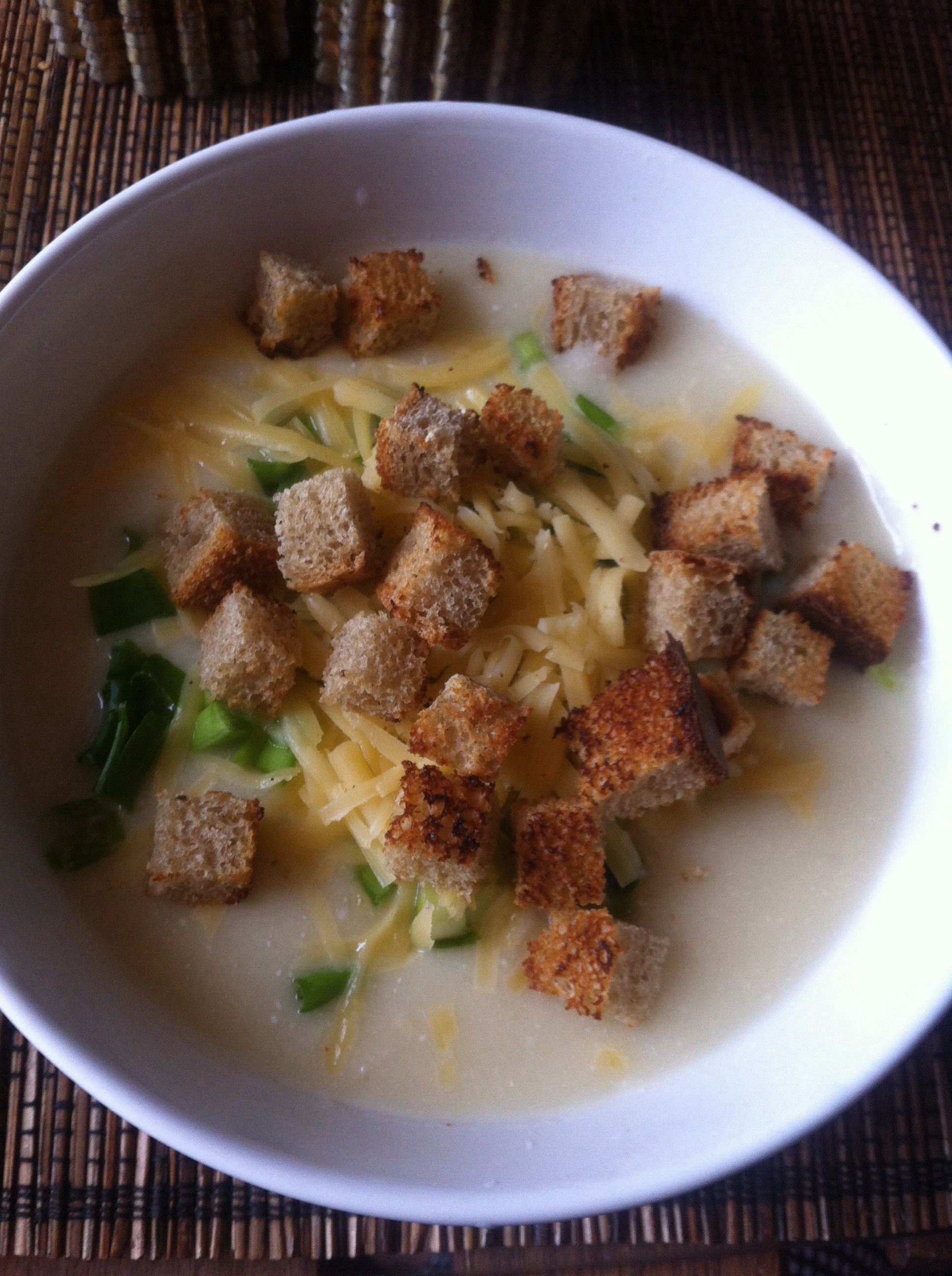 Суп из цветной капусты с сыром, пошаговый рецепт с фото