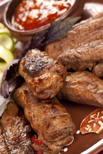 Маринованные свиные ребрышки по-тайски