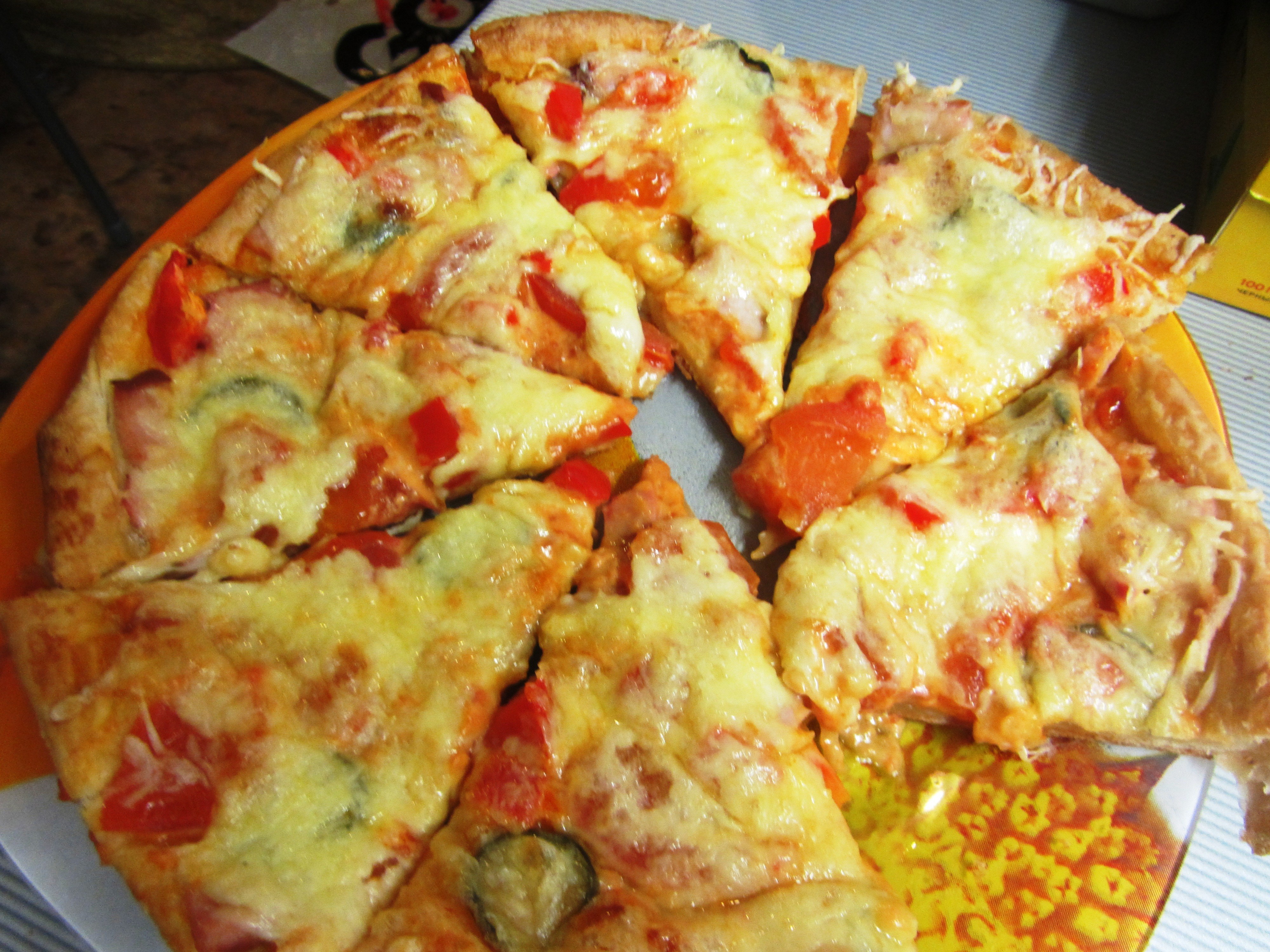цветная пицца рецепт фото 73