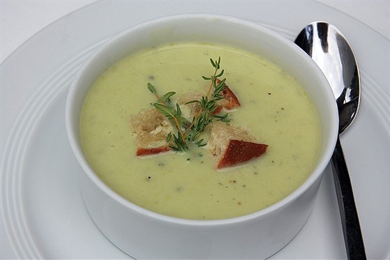 Кабачковый суп-пюре, пошаговый рецепт на ккал, фото, ингредиенты - Катя