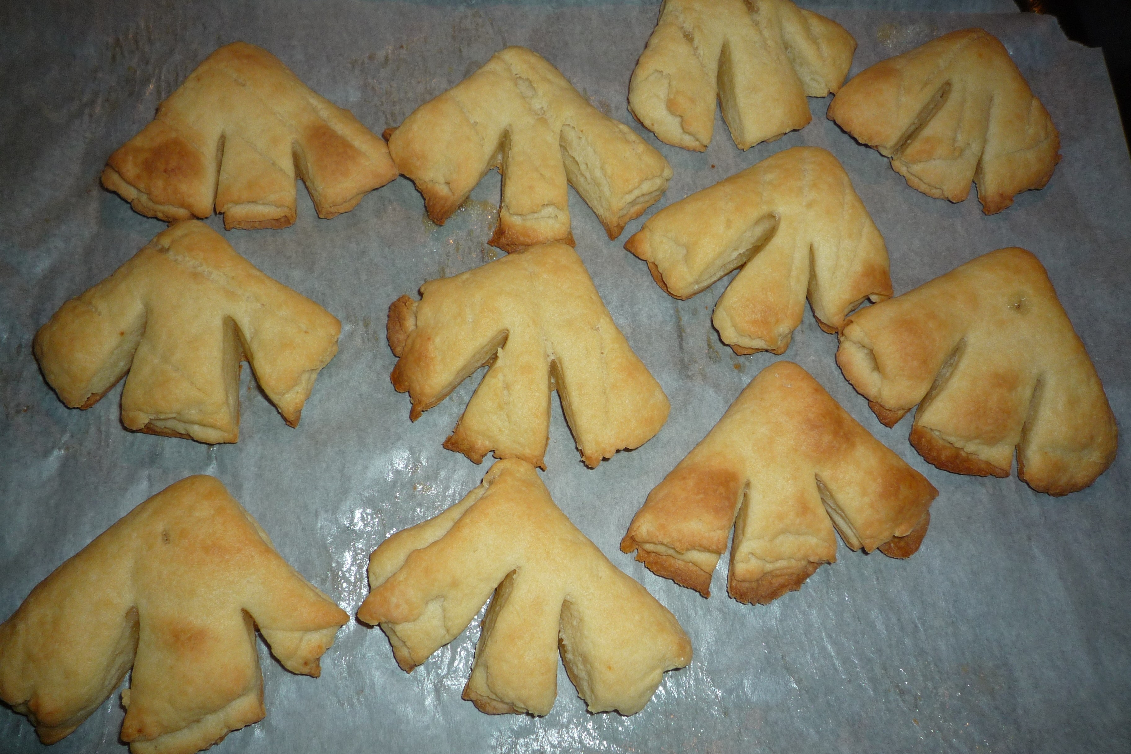 Печенье «Гусиные лапки» по бабушкиному рецепту пошаговый рецепт с фото