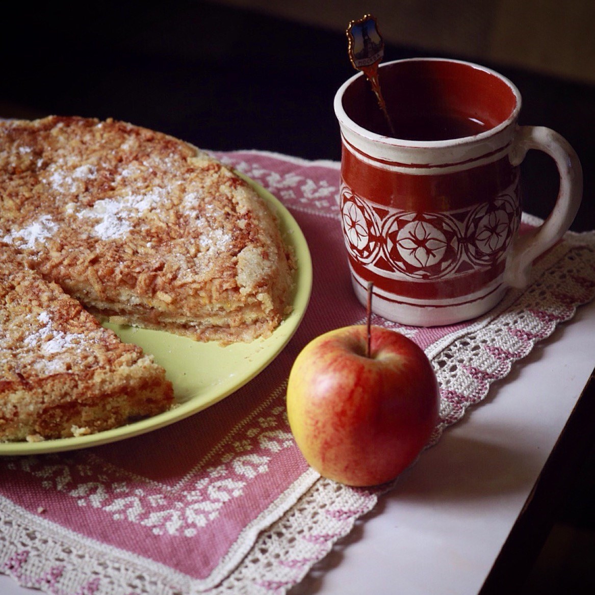 Варшавский яблочный пирог рецепт – Польская кухня: Выпечка и десерты. «Еда»