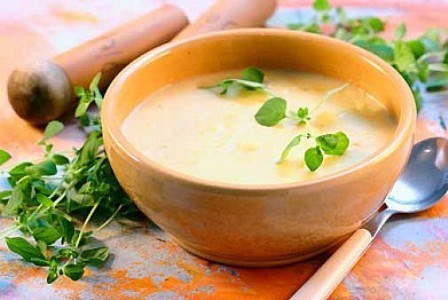 Рецепт нежного грибного супа-пюре со сливками