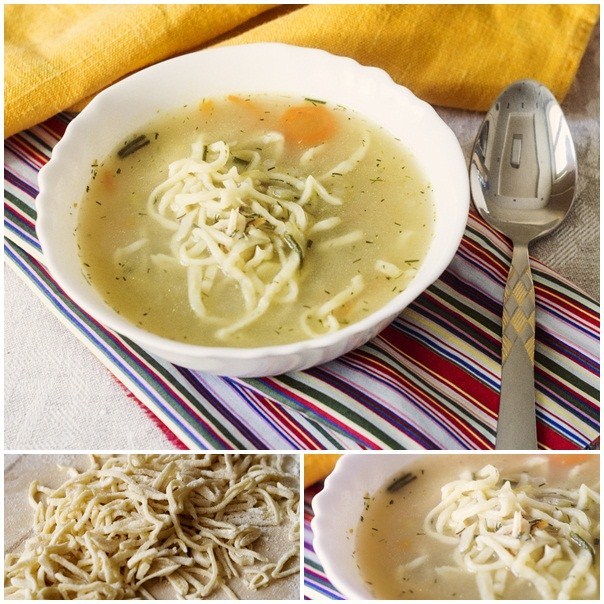 Домашняя лапша: рецепт для супа