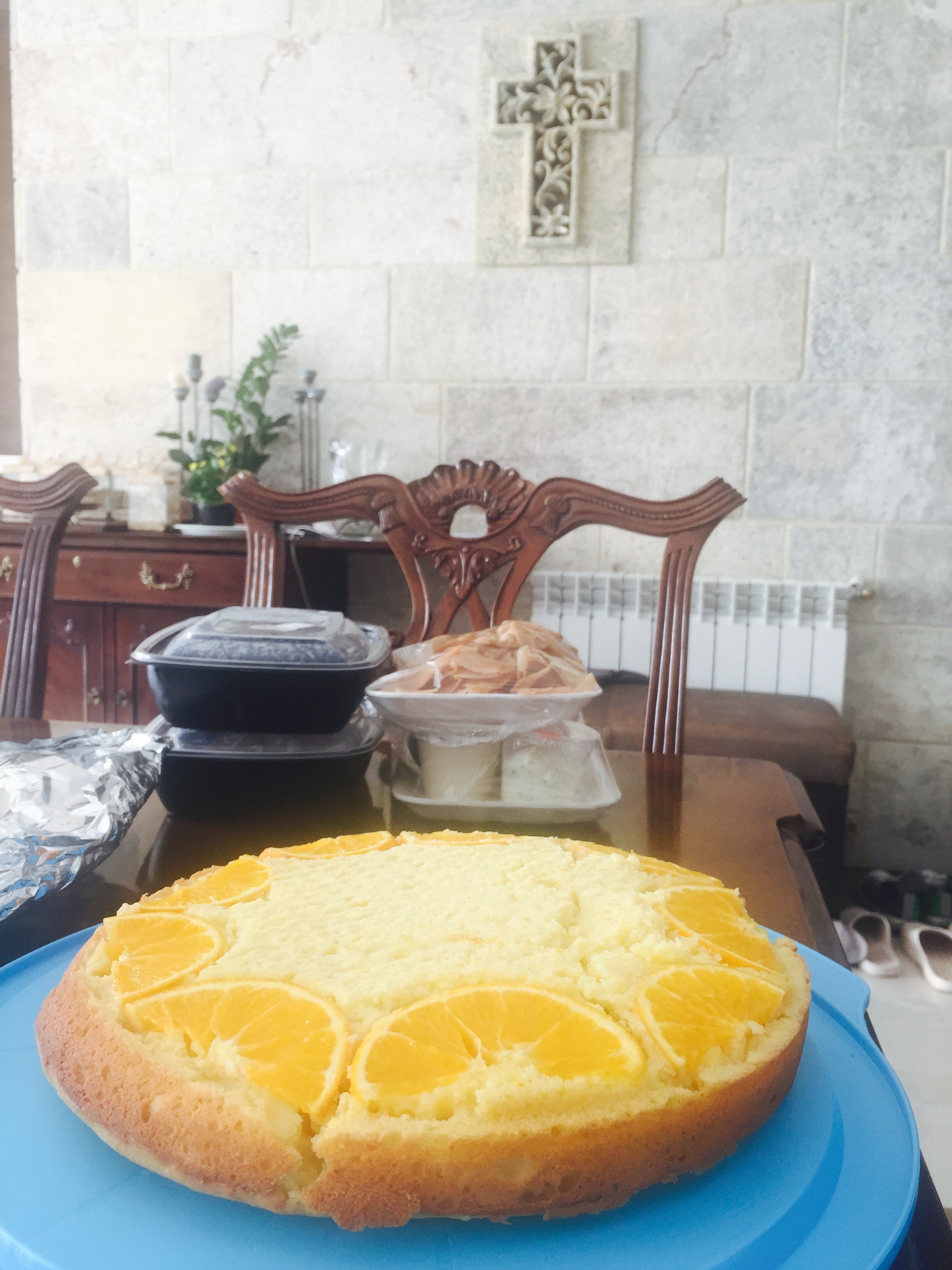 Лимонный пирог с рикоттой