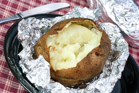 Картофель, печенный в фольге