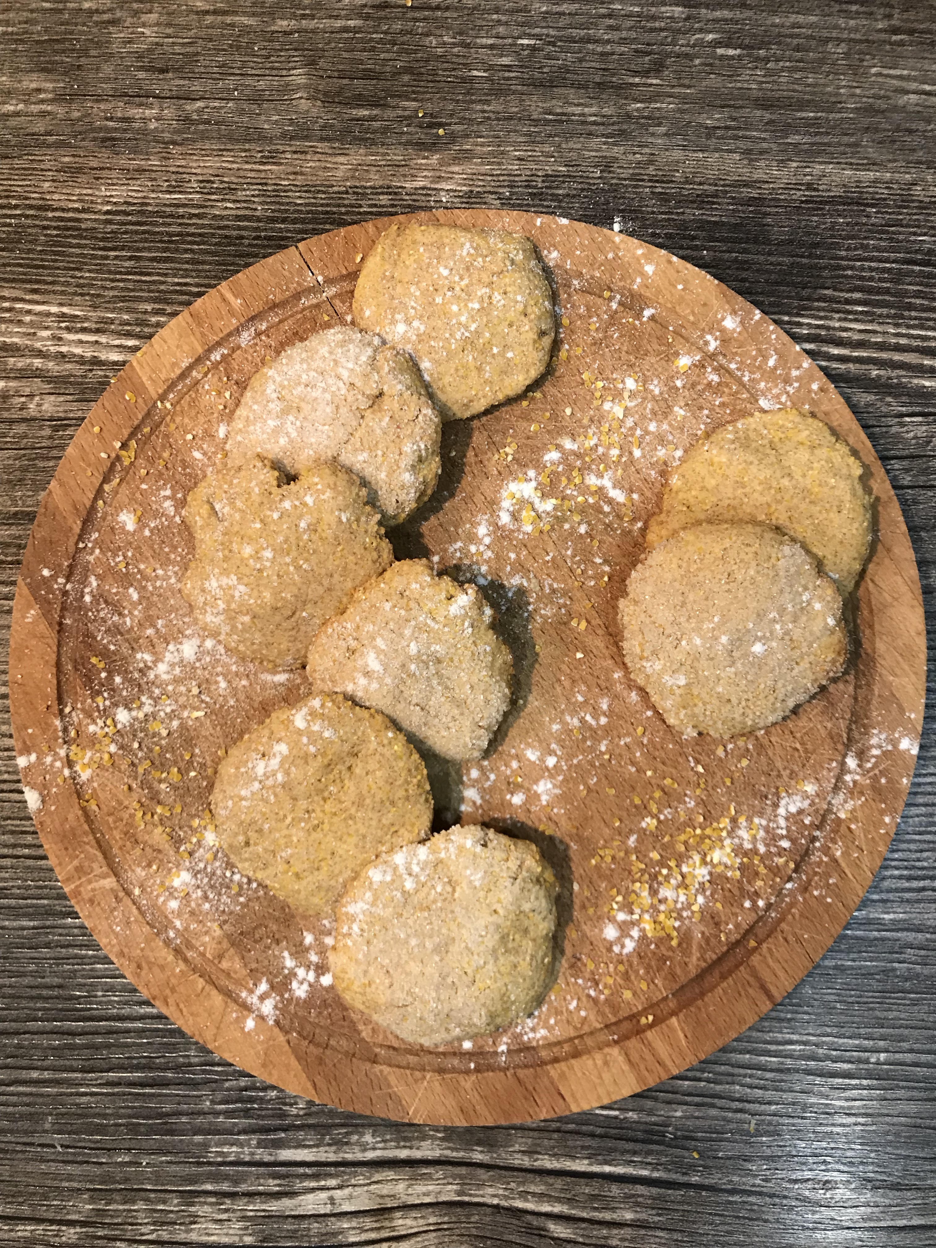 Печенье из кукурузной каши — рецепт с фото пошагово