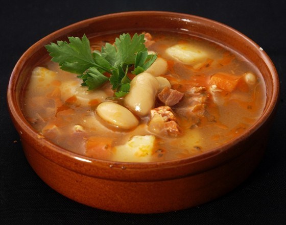 Томатно-фасолевый суп