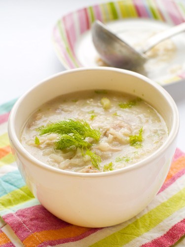 Ингредиенты для рисового супа