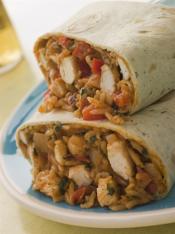 Буррито с курицей и рисом рецепт – Мексиканская кухня: Основные блюда. «Еда»