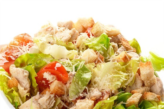 Слоёный салат цезарь - пошаговый рецепт с фото