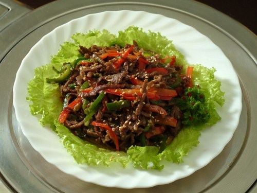 Рецепт салата из баранины и чернослива