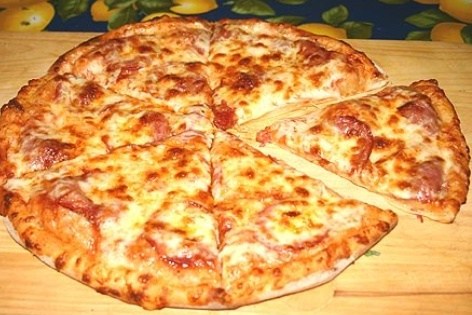 Рецепт приготовления домашней пиццы