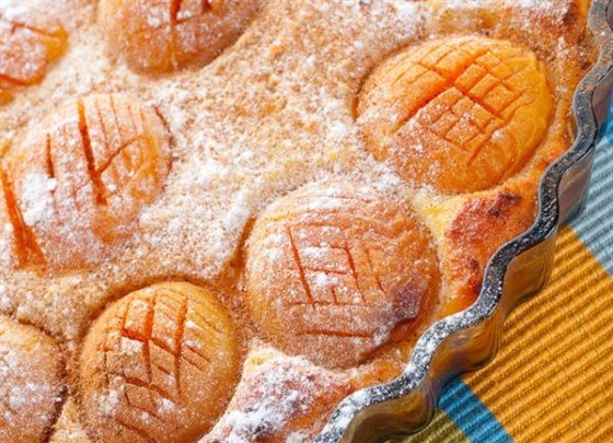 Абрикосовый пирог, пошаговый рецепт на ккал, фото, ингредиенты - Юлия Высоцкая
