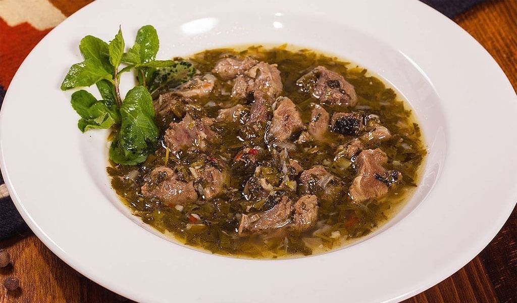Чакапули с бараниной