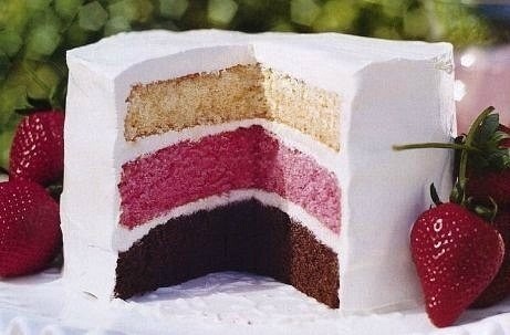 Радужный торт с кремом - рецепт от Гранд кулинара
