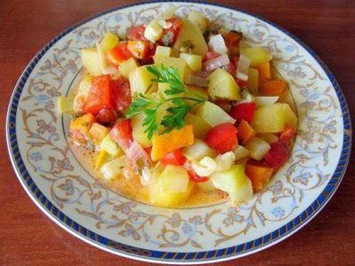 Овощное рагу с кабачками, капустой и картошкой: легкий рецепт-инструкция