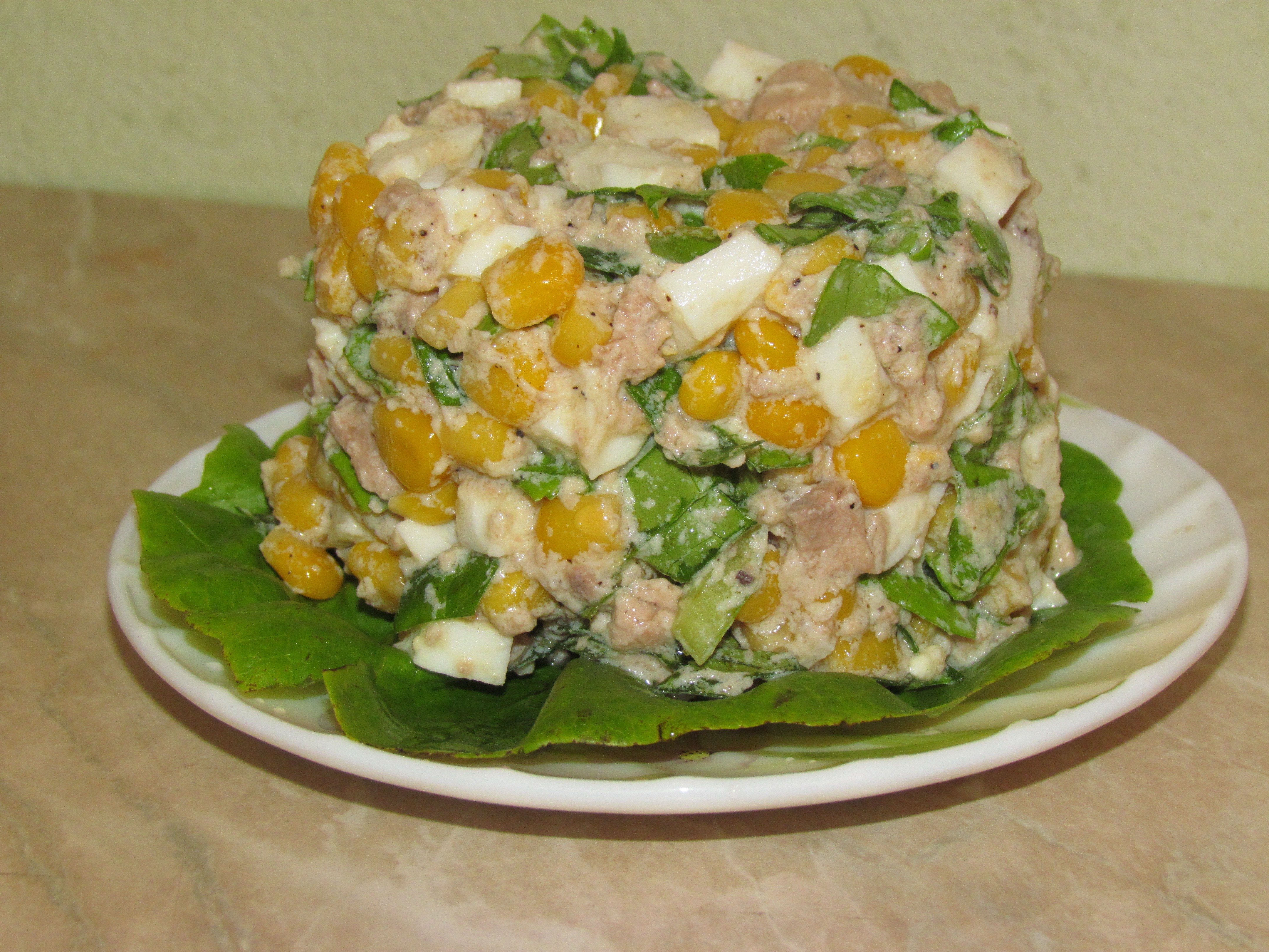Салат с кукурузой и куриной печенью – пошаговый рецепт приготовления с фото