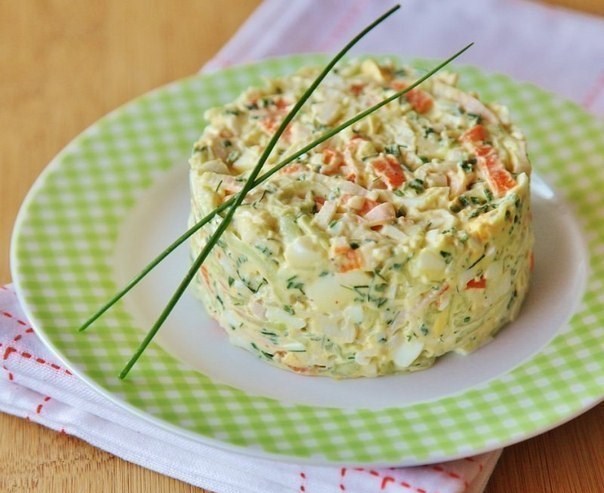 Крабовый салат - лучшие рецепты вкусных салатов с крабовыми палочками, с фото