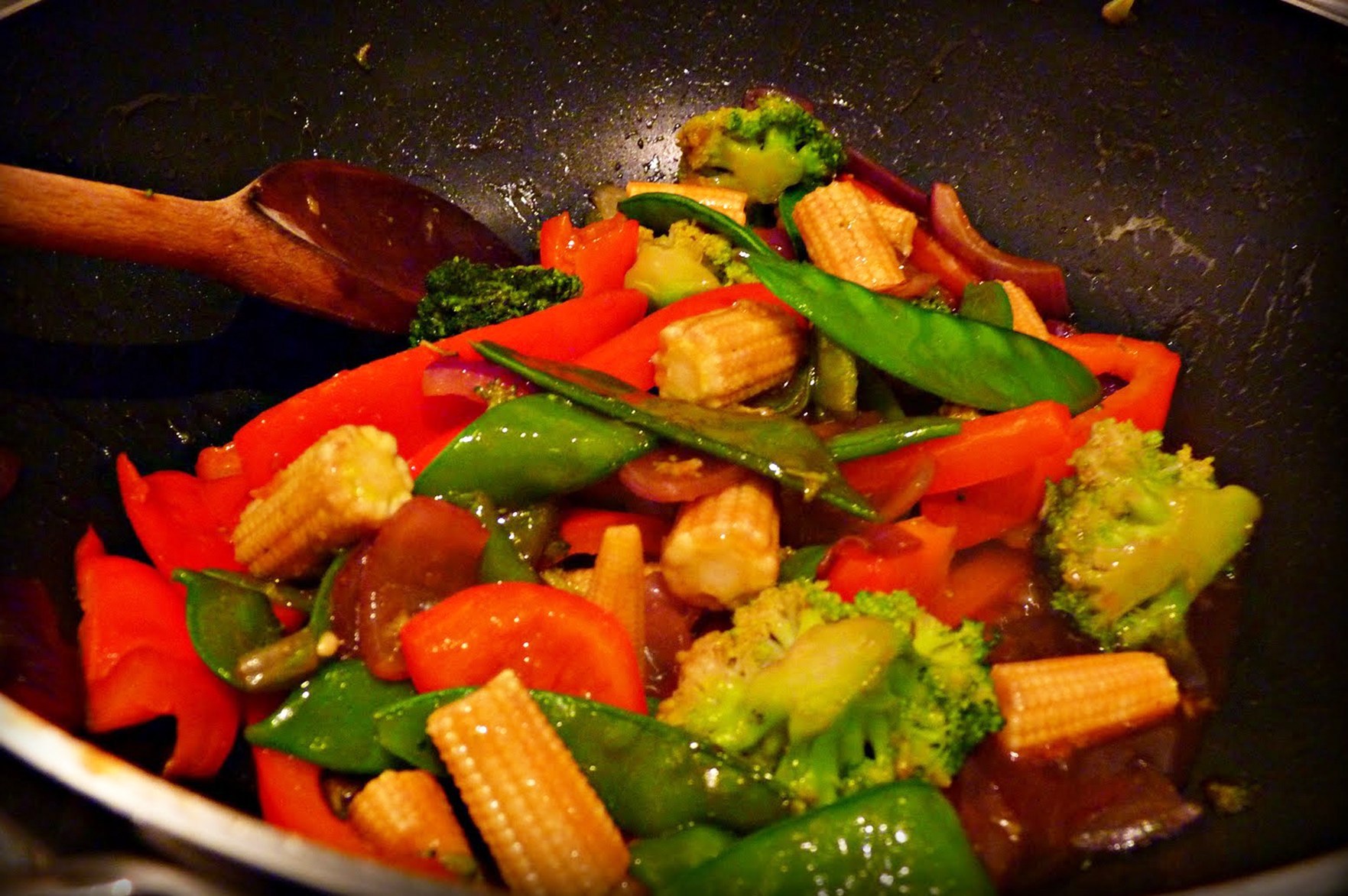 Рецепт жарки овощей