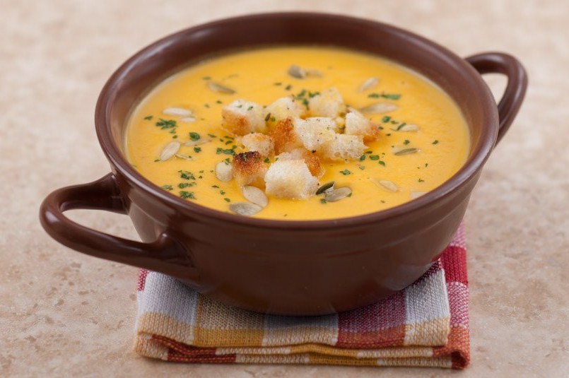 Крем-суп из тыквы с имбирем рецепт – Турецкая кухня: Супы. «Еда»