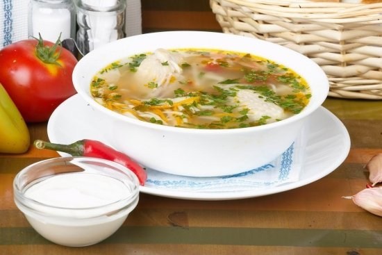 Молдавская Зама - куриный суп с домашней лапшой - Рецепт с ВИДЕО