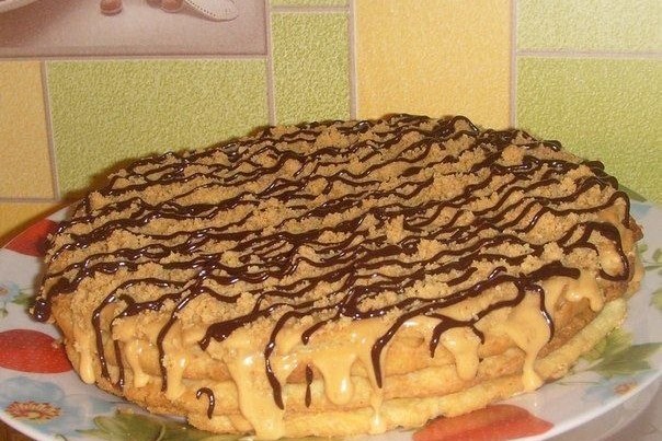 Торт сметанный классический рецепт с фото пошагово