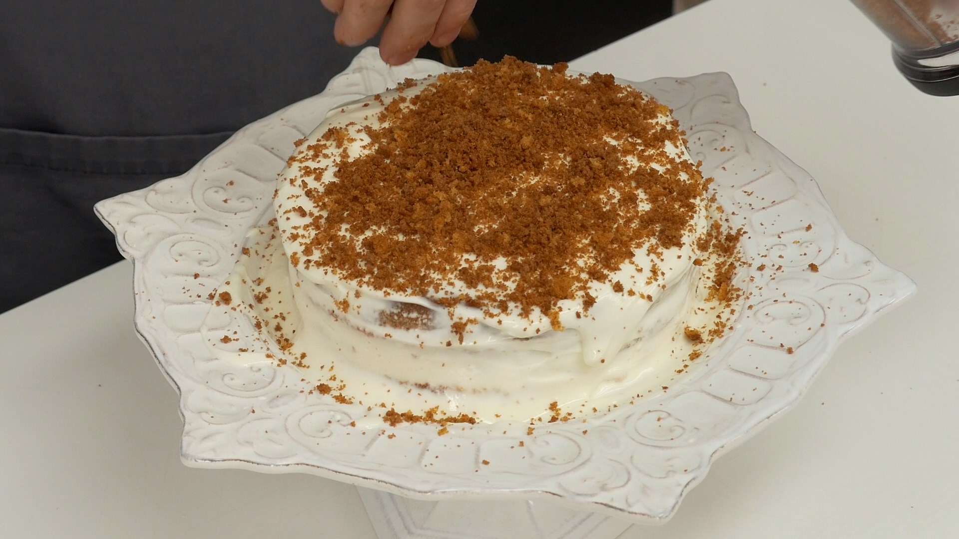 Торт сметанный классический рецепт с фото пошагово