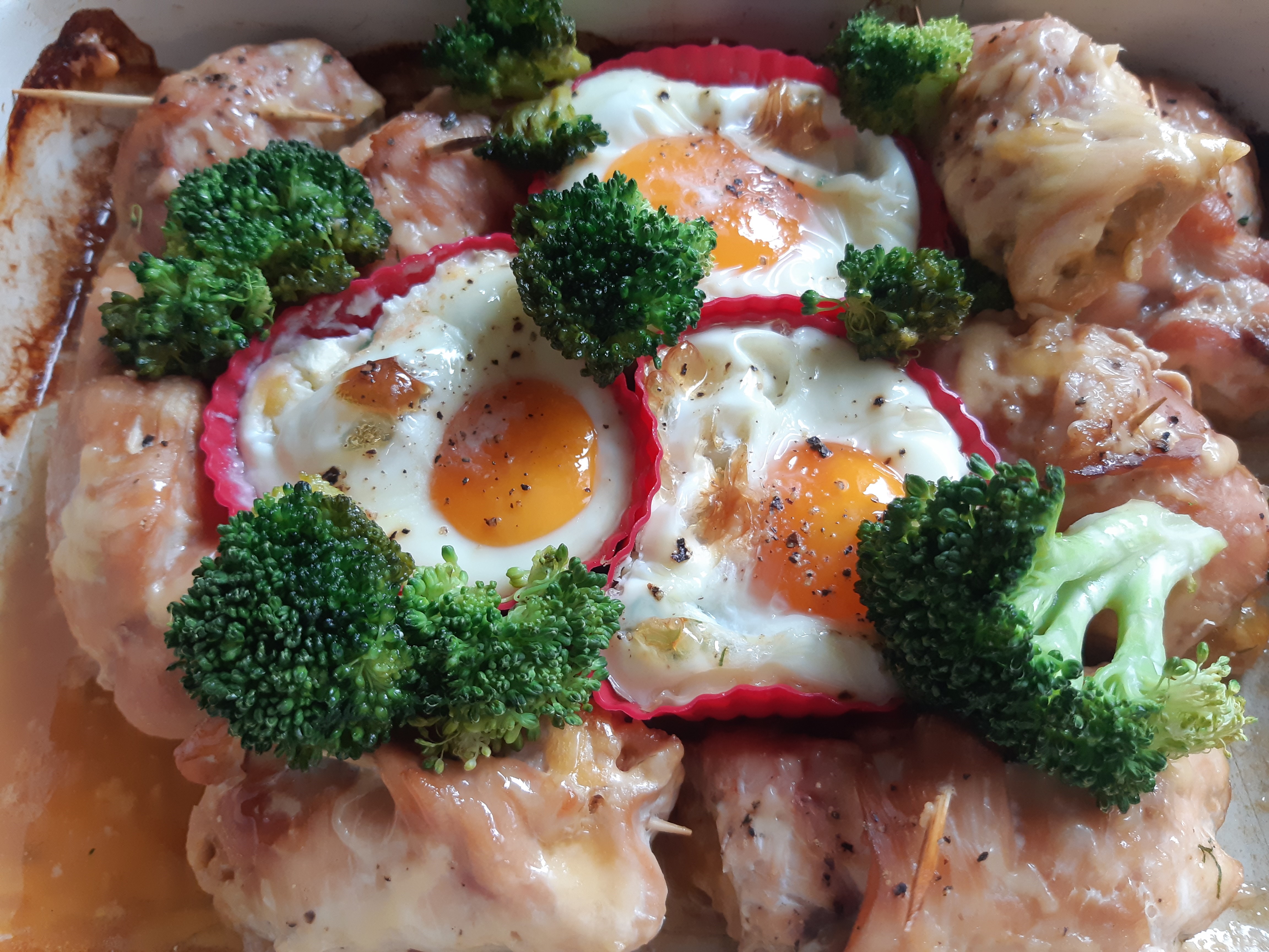 Куриные рулеты с сыром