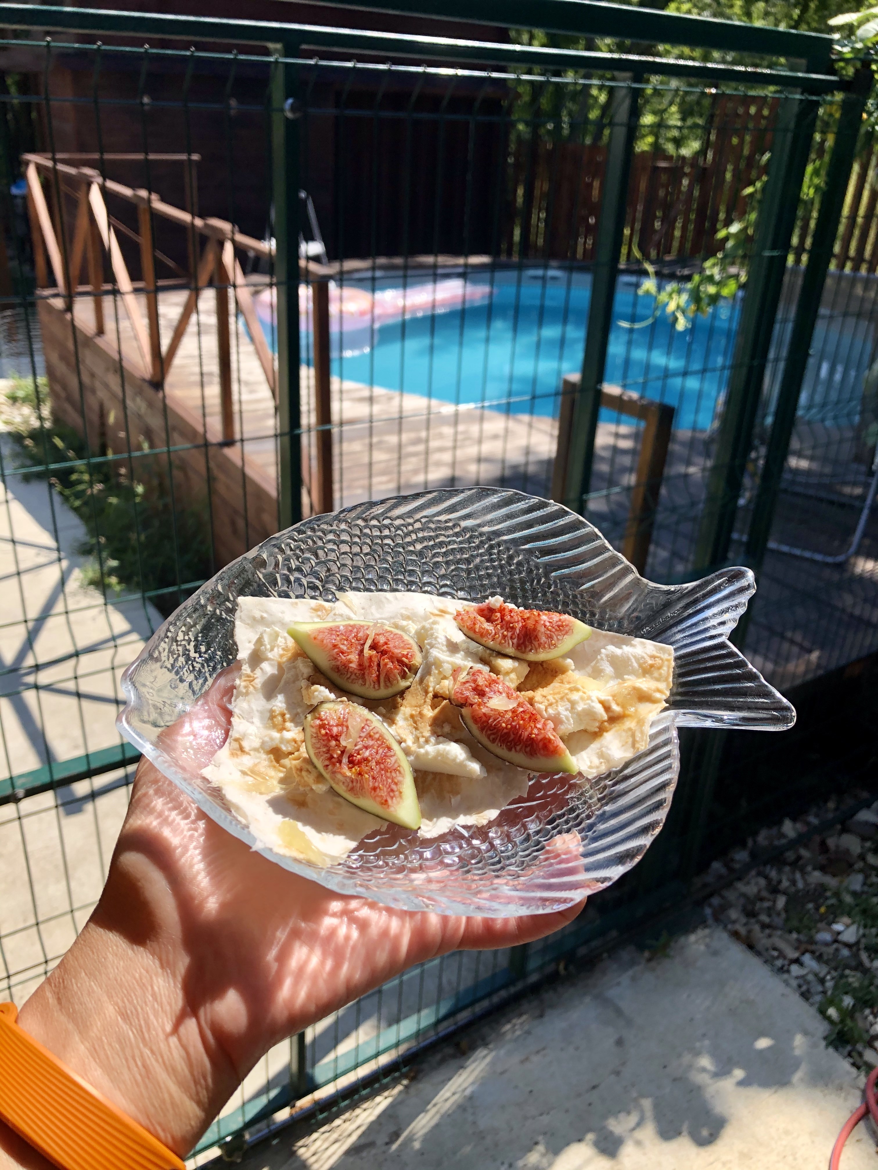 Врап с горгонзолой и инжиром