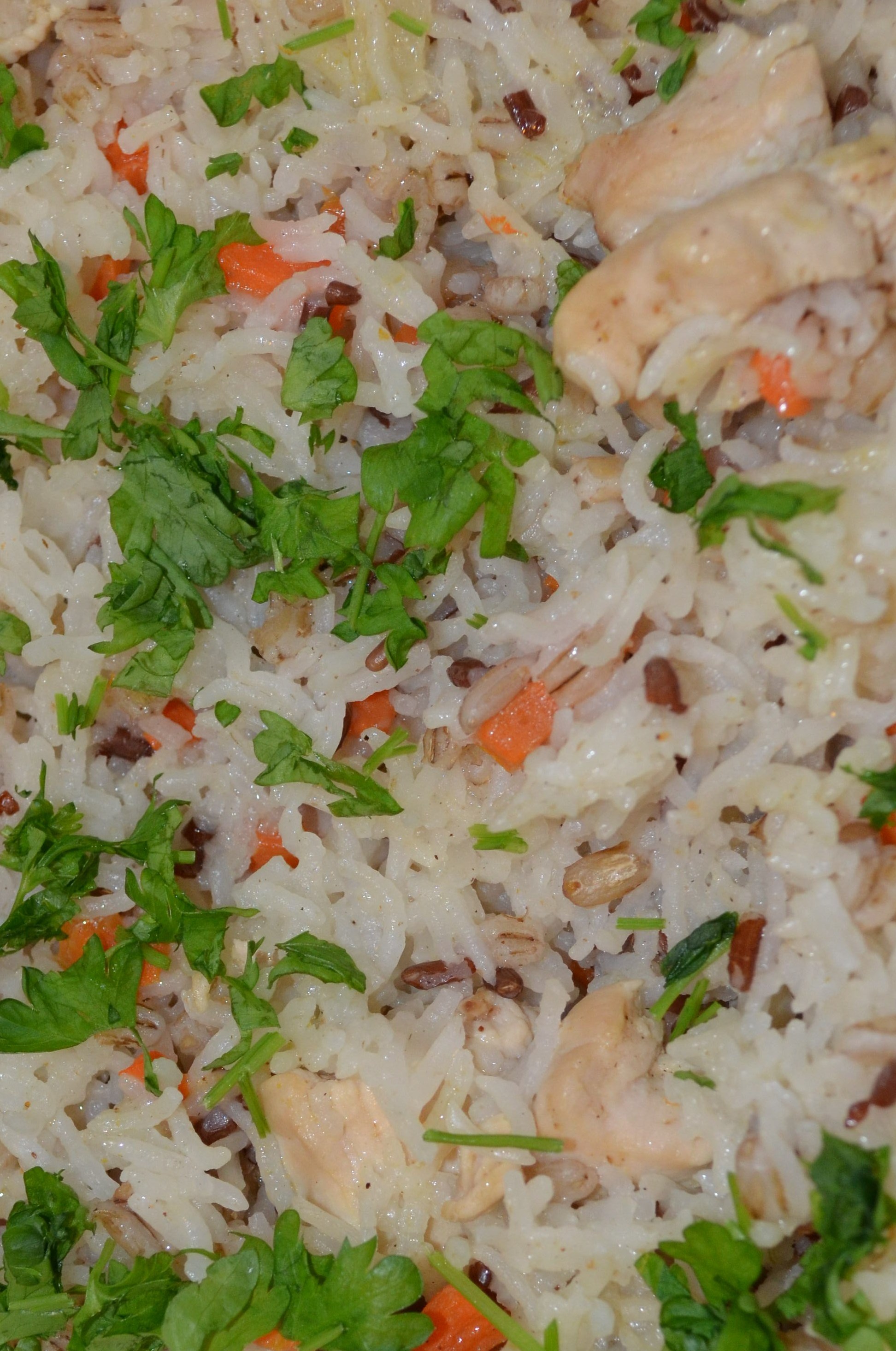 Жареный рис с перловкой и мясом рецепт – Русская кухня: Основные блюда. «Еда»